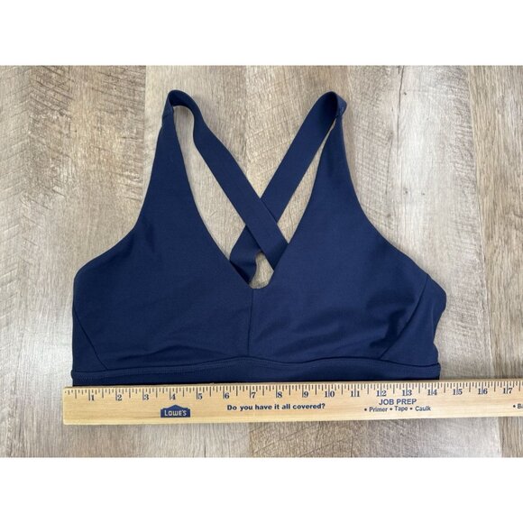 Prana Black/Blue Sports Bra - Picture 8 of 9